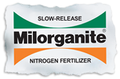 Milorganite Fertilizer Slow Release tear logo