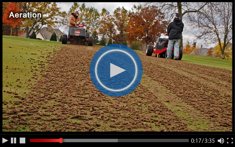 Video Screen Shot of Aeration