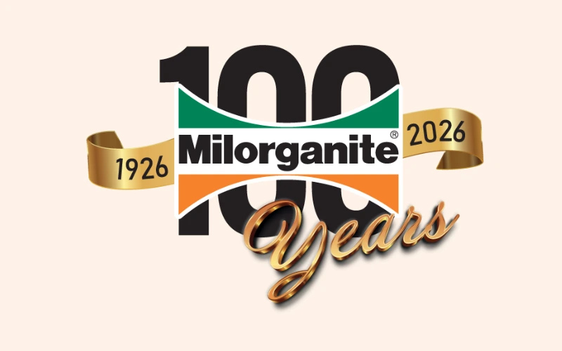 Bags of Milorganite fertilizer